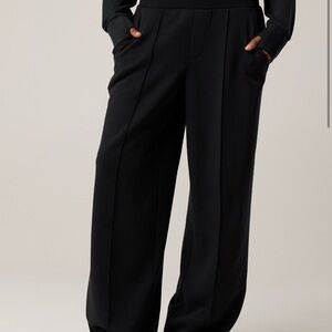 Aerie Chill Up Wide Leg Pants black